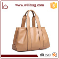 European Style Woman Fashion Tote Bag Elegance Ladies PU Handbag